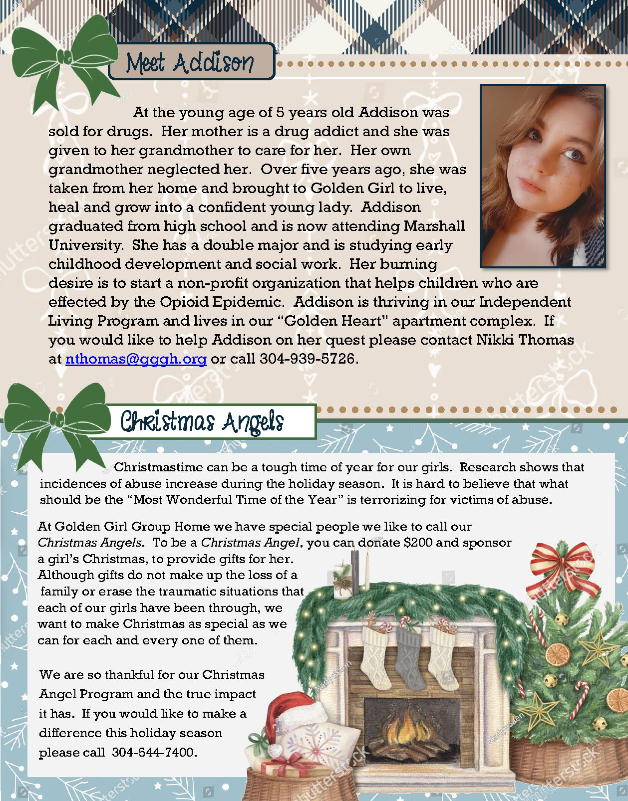 Page 3 of Christmas 2024 Newsletter