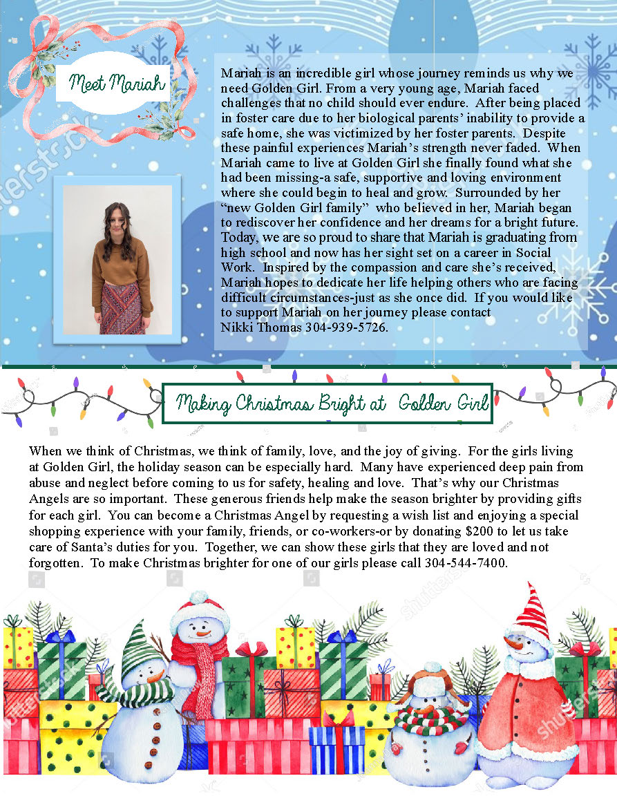 Page 3 of Winter 2025 Newsletter